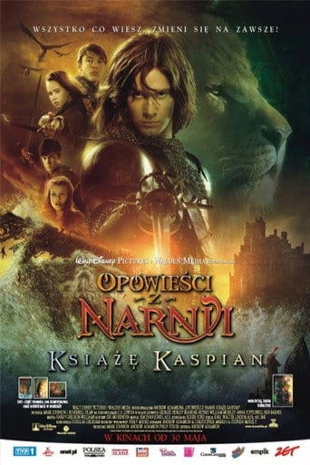 Opowieści z Narnii: Książę Kaspian Cały Film (2008) Online - Gdzie Obejrzeć