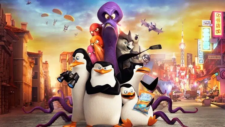 Pingwiny z Madagaskaru na eKino | Cały Film